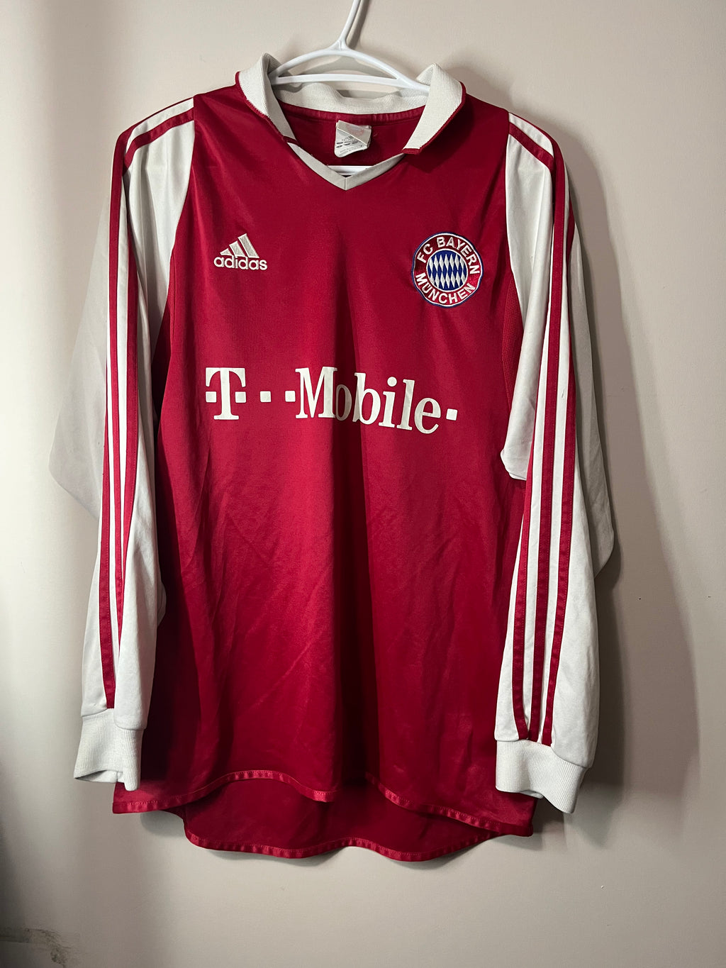 Bayern Munich 03/04 Home Jersey L/S - L
