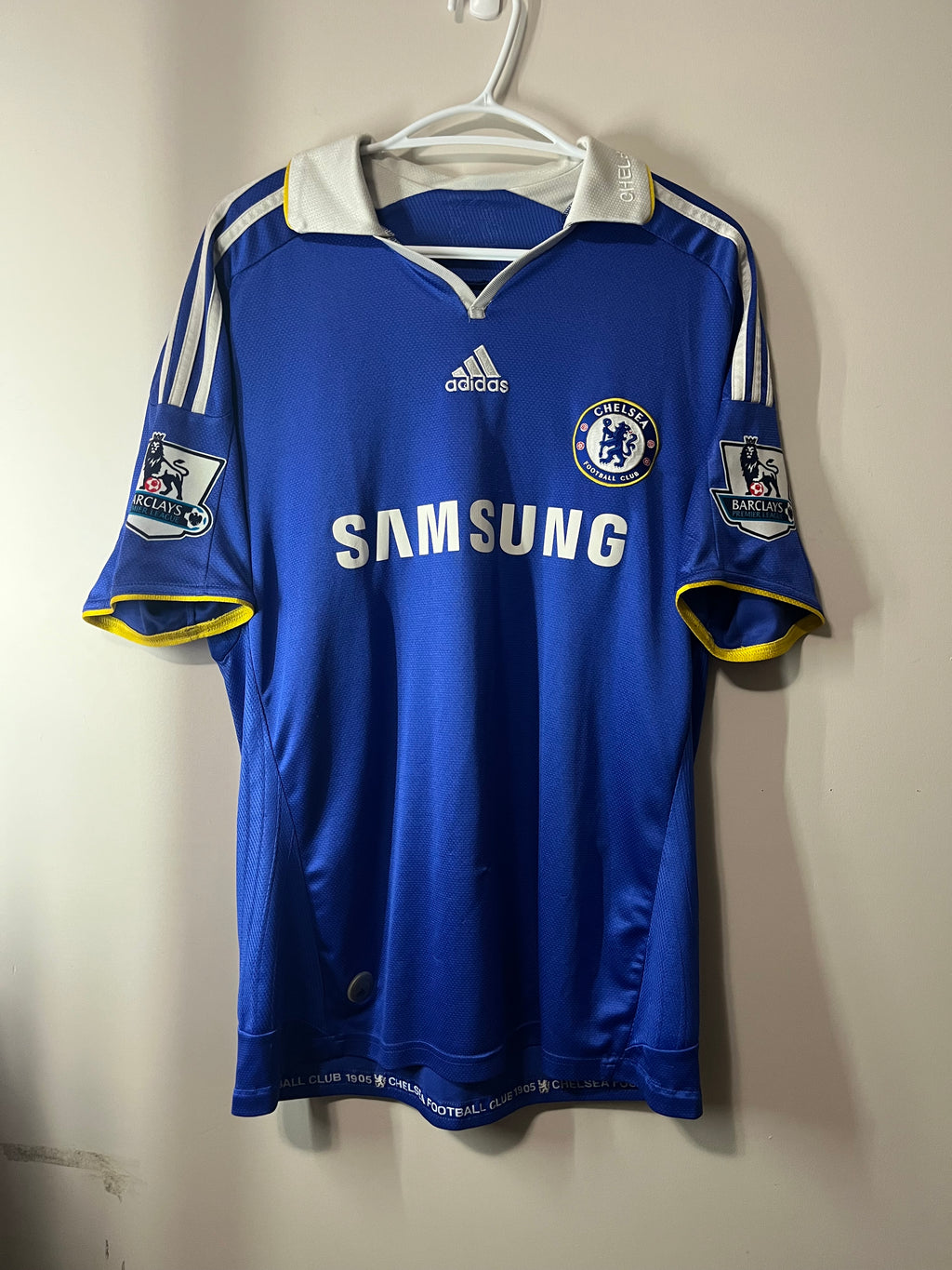 Chelsea 08/09 Home Jersey Essien - L
