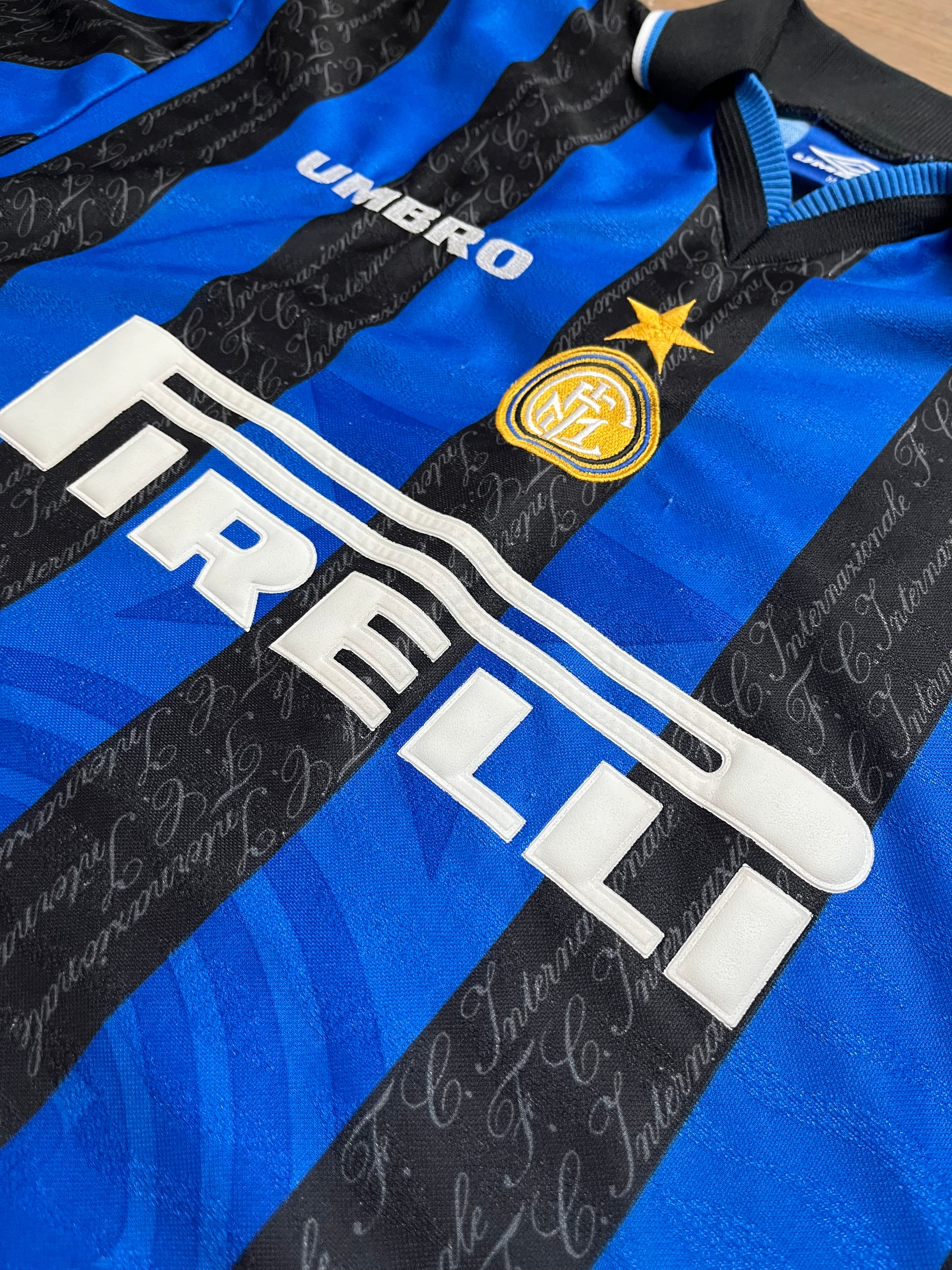 Inter Milan 97/98 Home Jersey - M