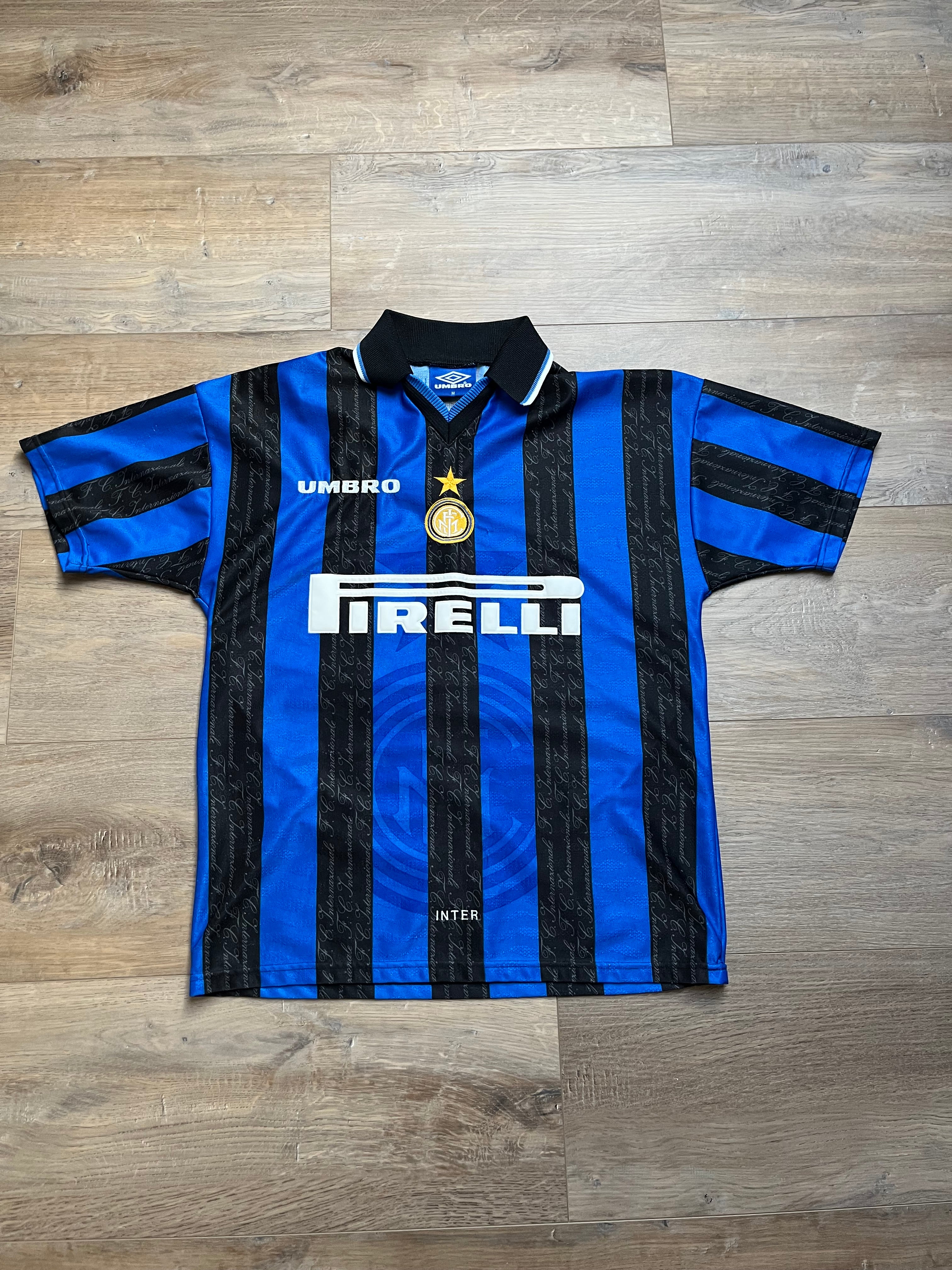 Inter Milan 97/98 Home Jersey - M