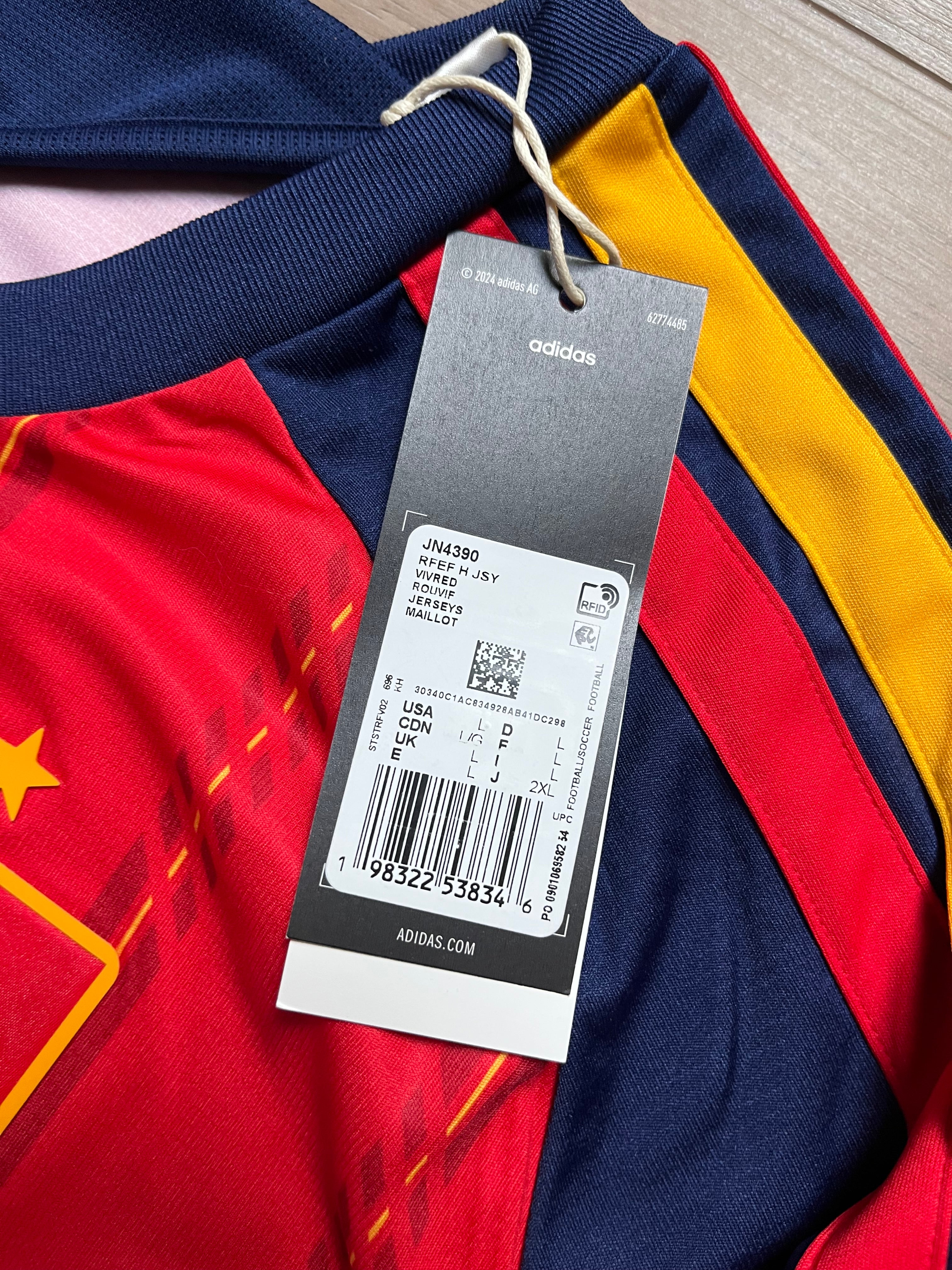 BNWT - Spain 2026 Home Jersey Lamine Yamal - L