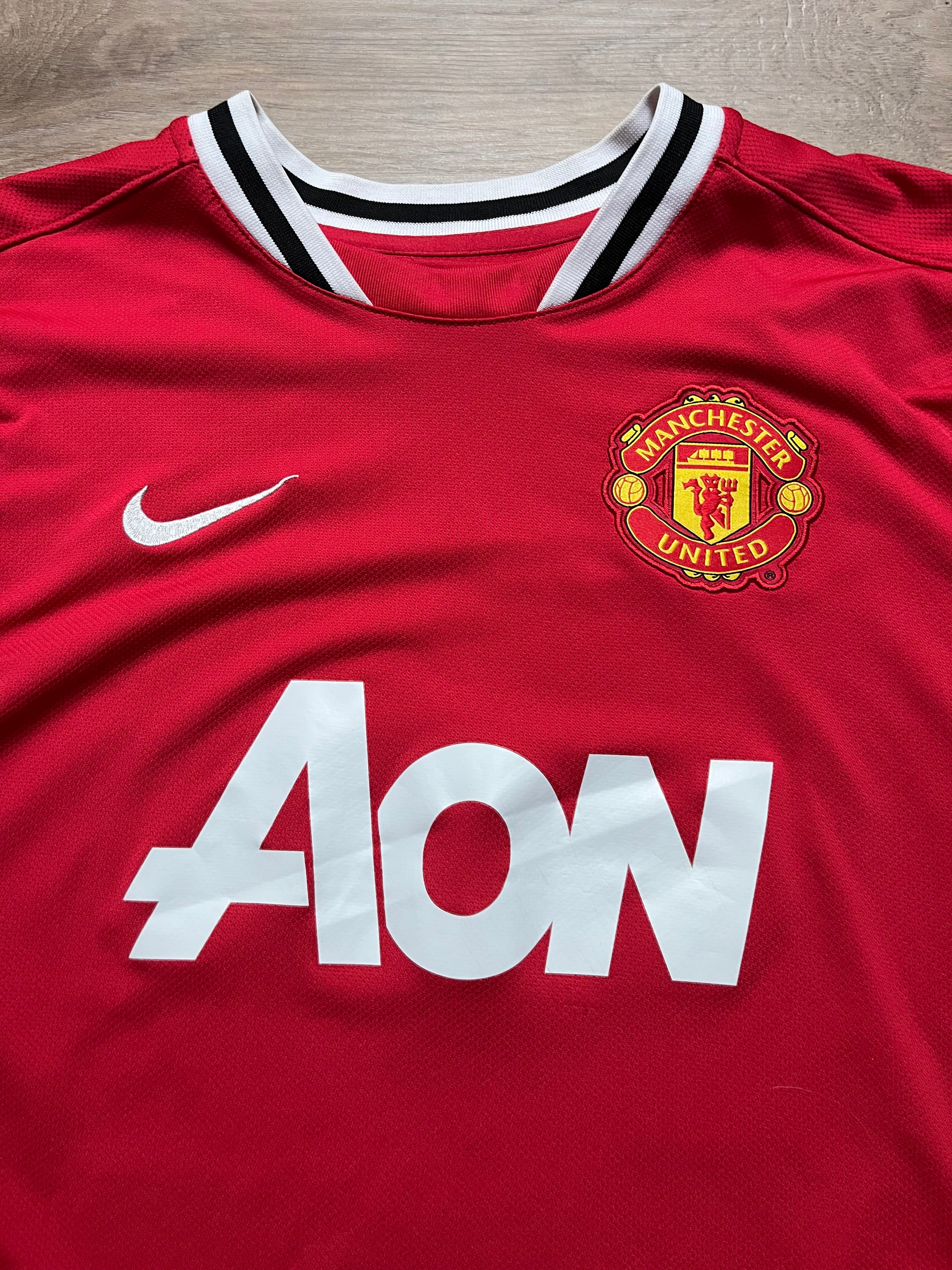 Manchester United 11/12 Home Jersey Pogba - L