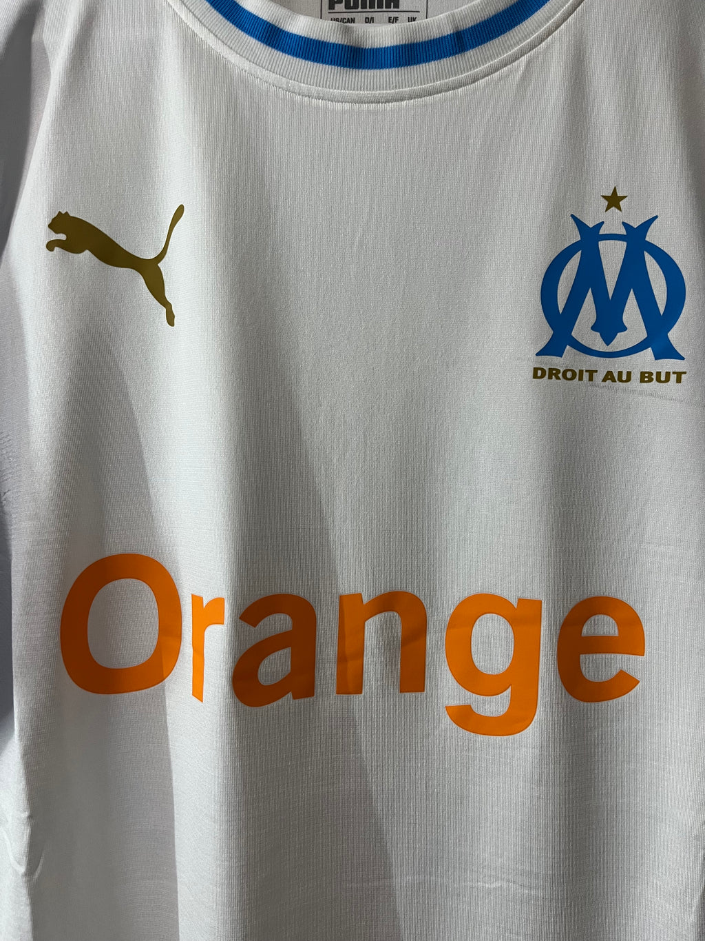 Marseille 18/19 Home Jersey Thauvin - Player Issue - XL