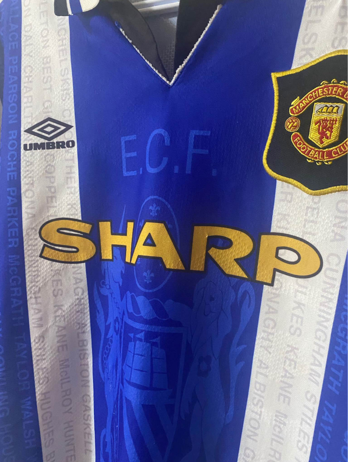 Manchester United 95/96 Third Jersey - XL