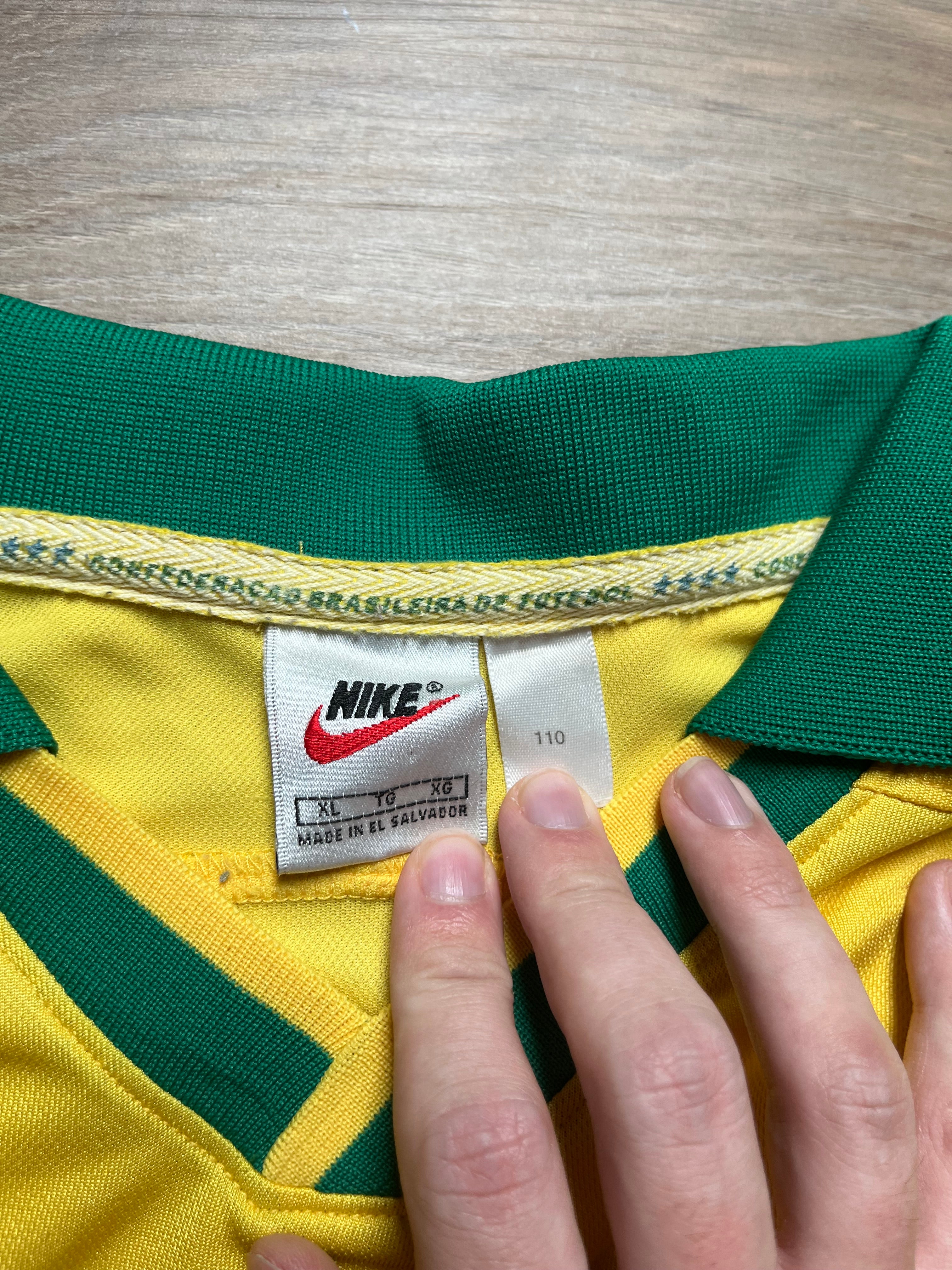 Brazil 1997 Home Jersey Ronaldo - XL