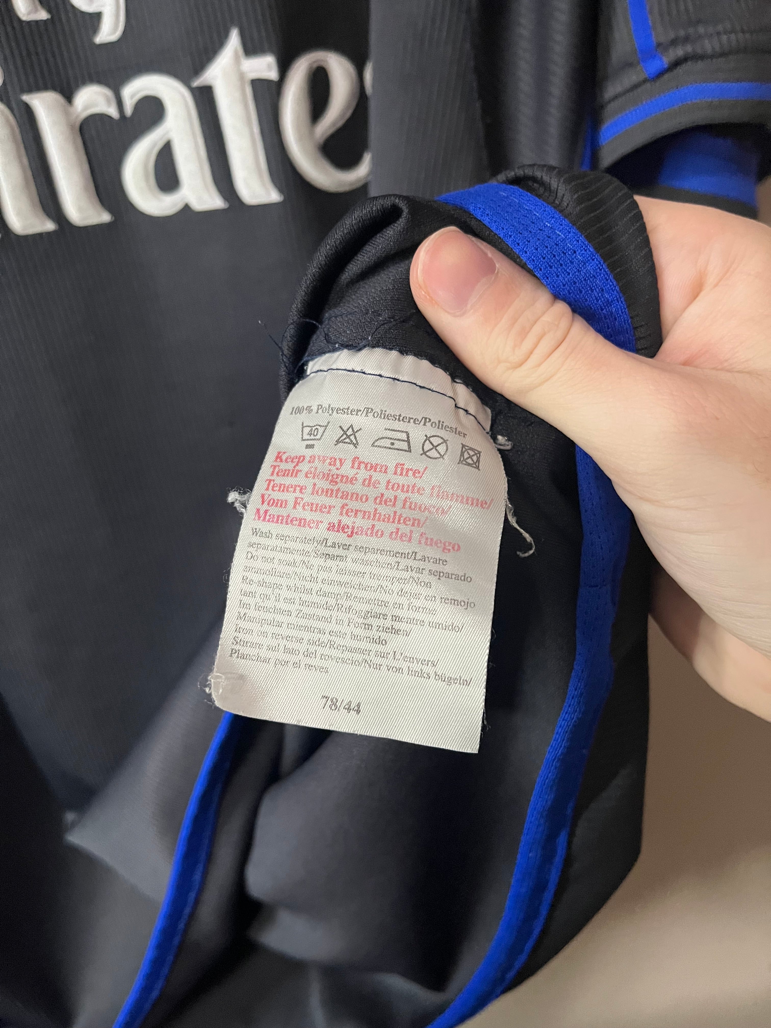 Chelsea 02/03 Away Jersey Zola - XL