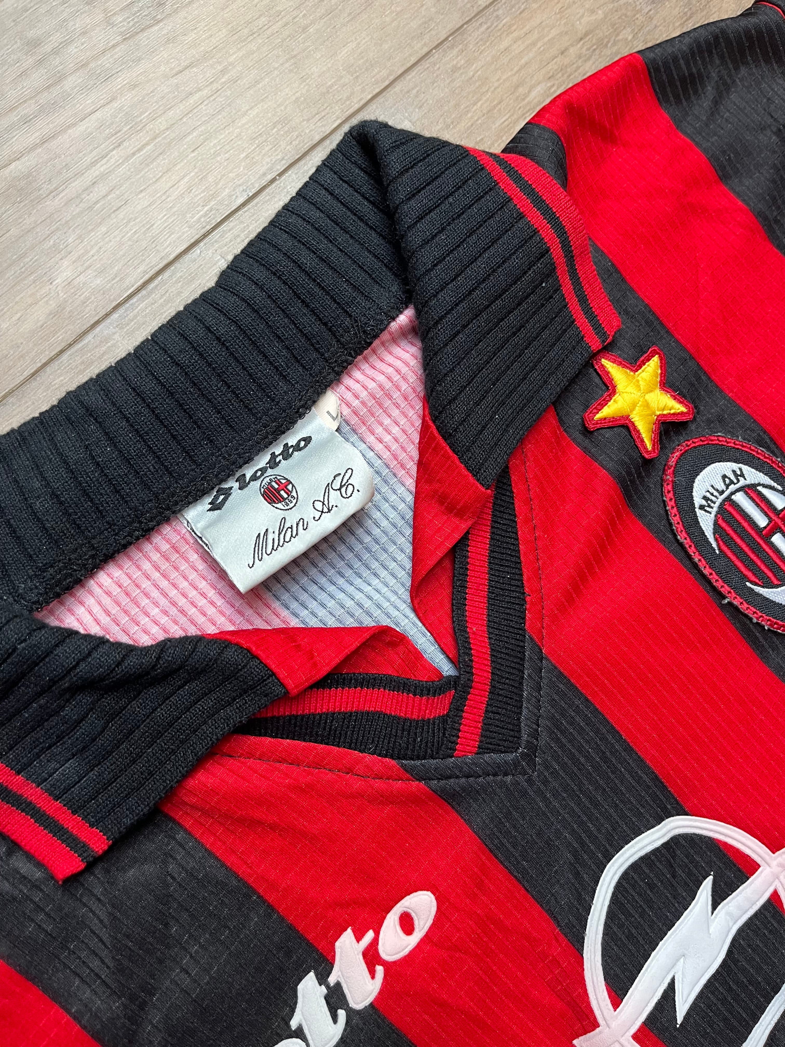 AC Milan 97/98 Home Jersey - L