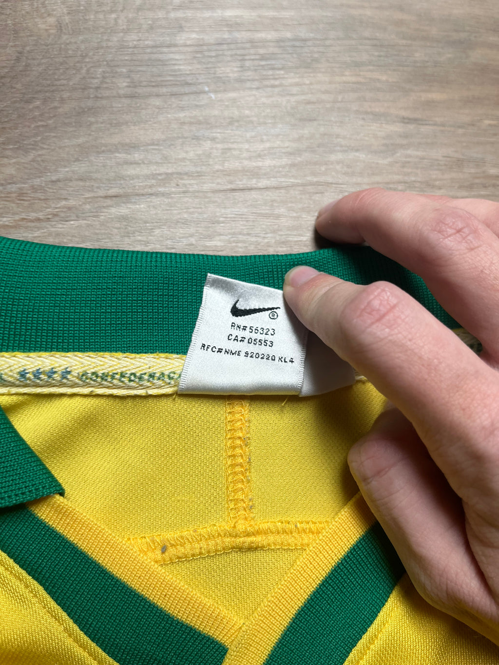 Brazil 1997 Home Jersey Ronaldo - XL