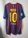 Barcelona 11/12 Home Jersey Messi - XL