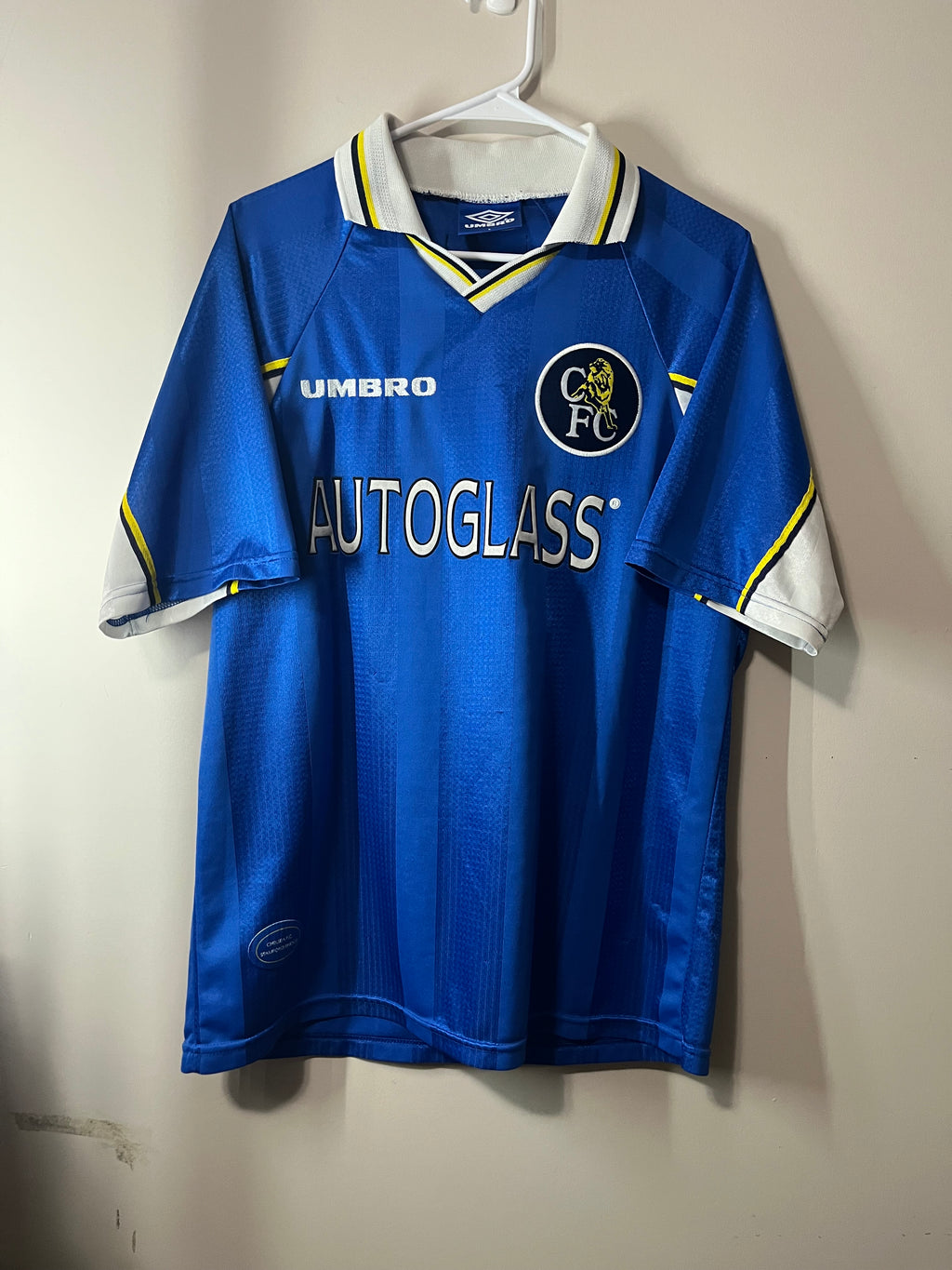 Chelsea 97/99 Home Jersey Leboeuf - L