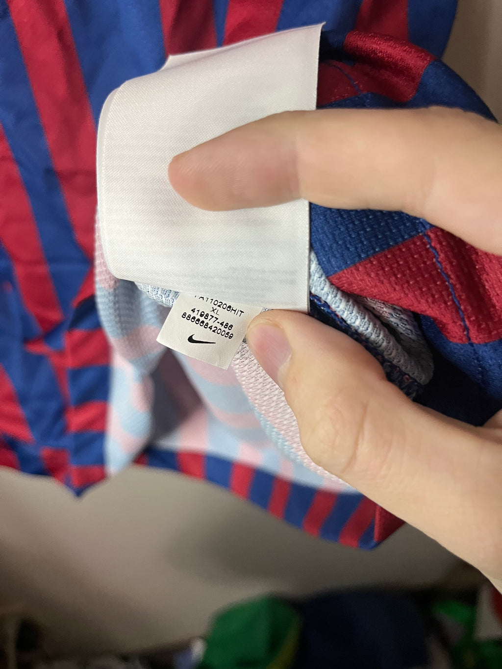 Barcelona 11/12 Home Jersey Messi - XL