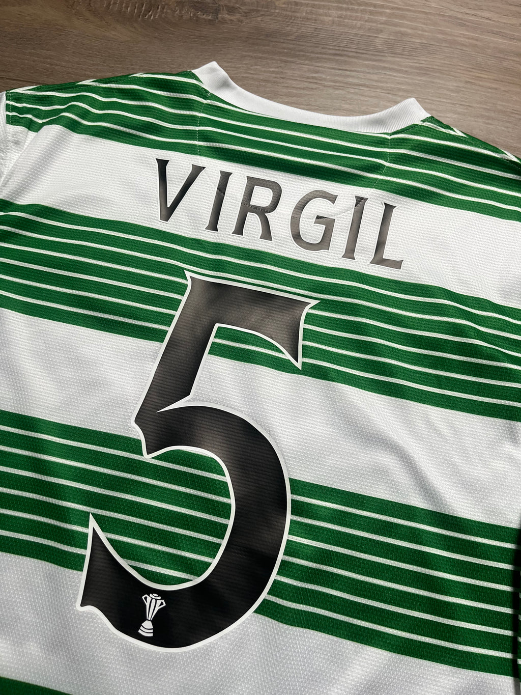Celtic 2013/15 Home Virgil Van Dijk - M