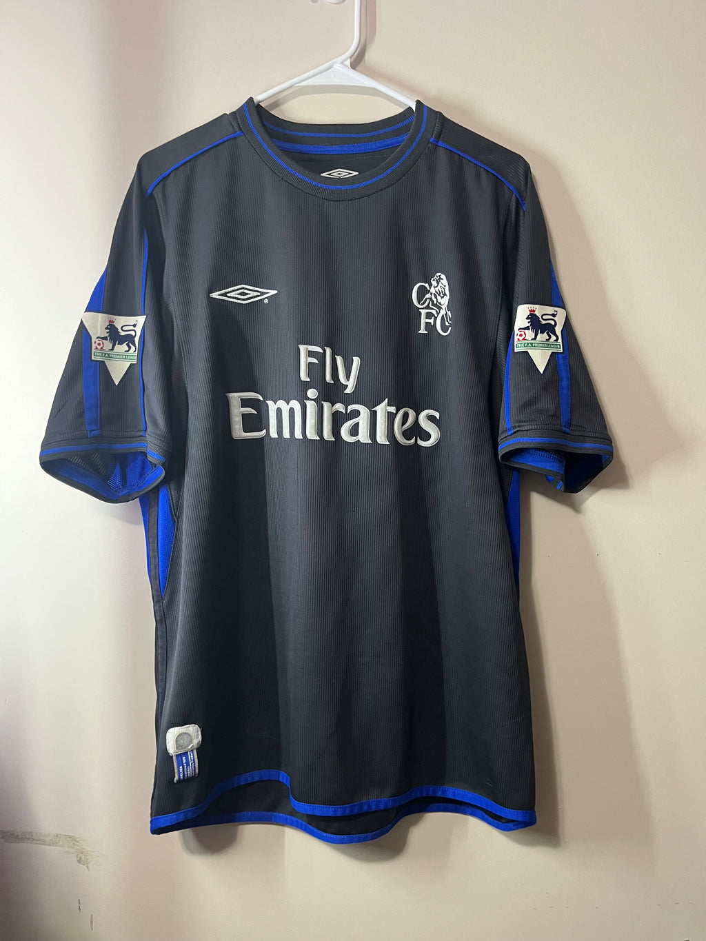 Chelsea 02/03 Away Jersey Zola - XL