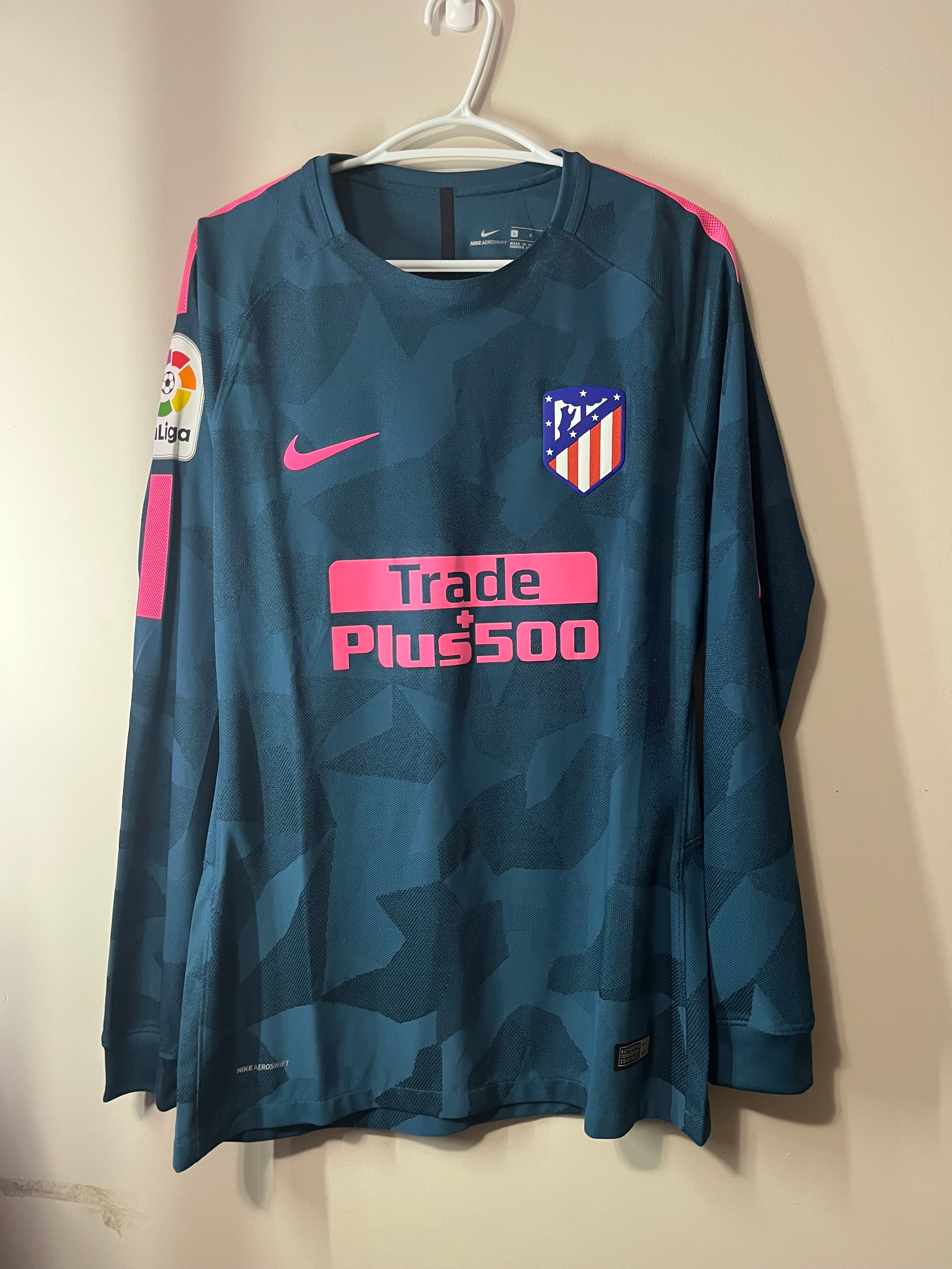 MATCH ISSUED Atletico Madrid 17/18 Third Jersey - F. Torres - L