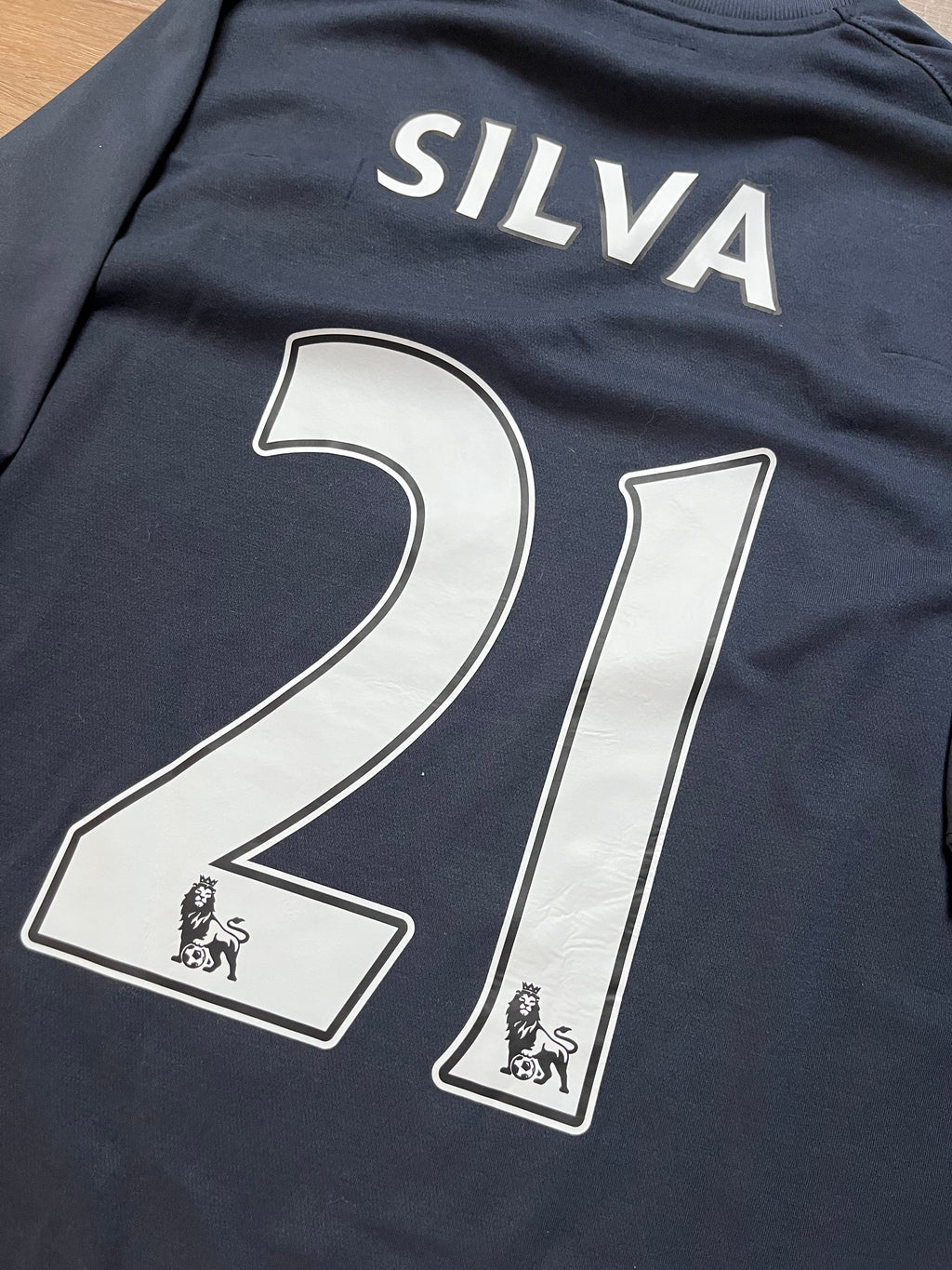 Manchester City 10/11 Away Silva - M