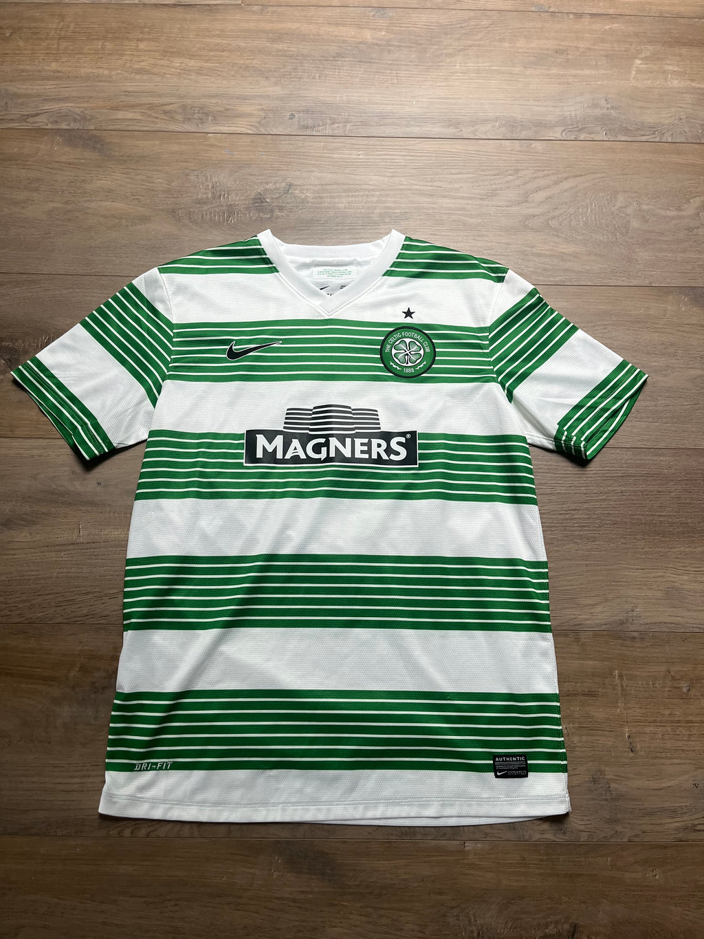 Celtic 2013/15 Home Virgil Van Dijk - M