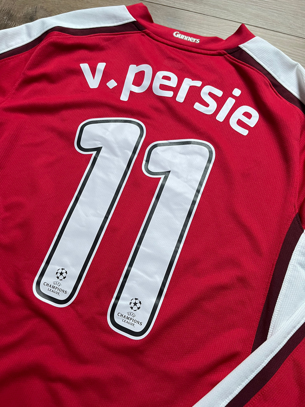 Arsenal 08/09 Home Jersey Van Persie L/S - M