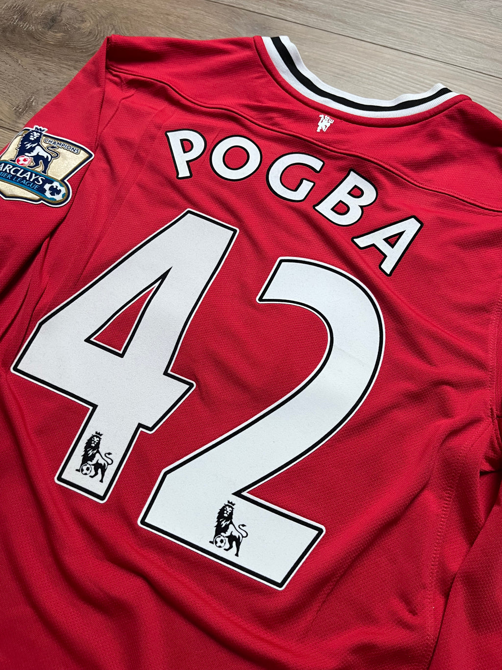 Manchester United 11/12 Home Jersey Pogba - L