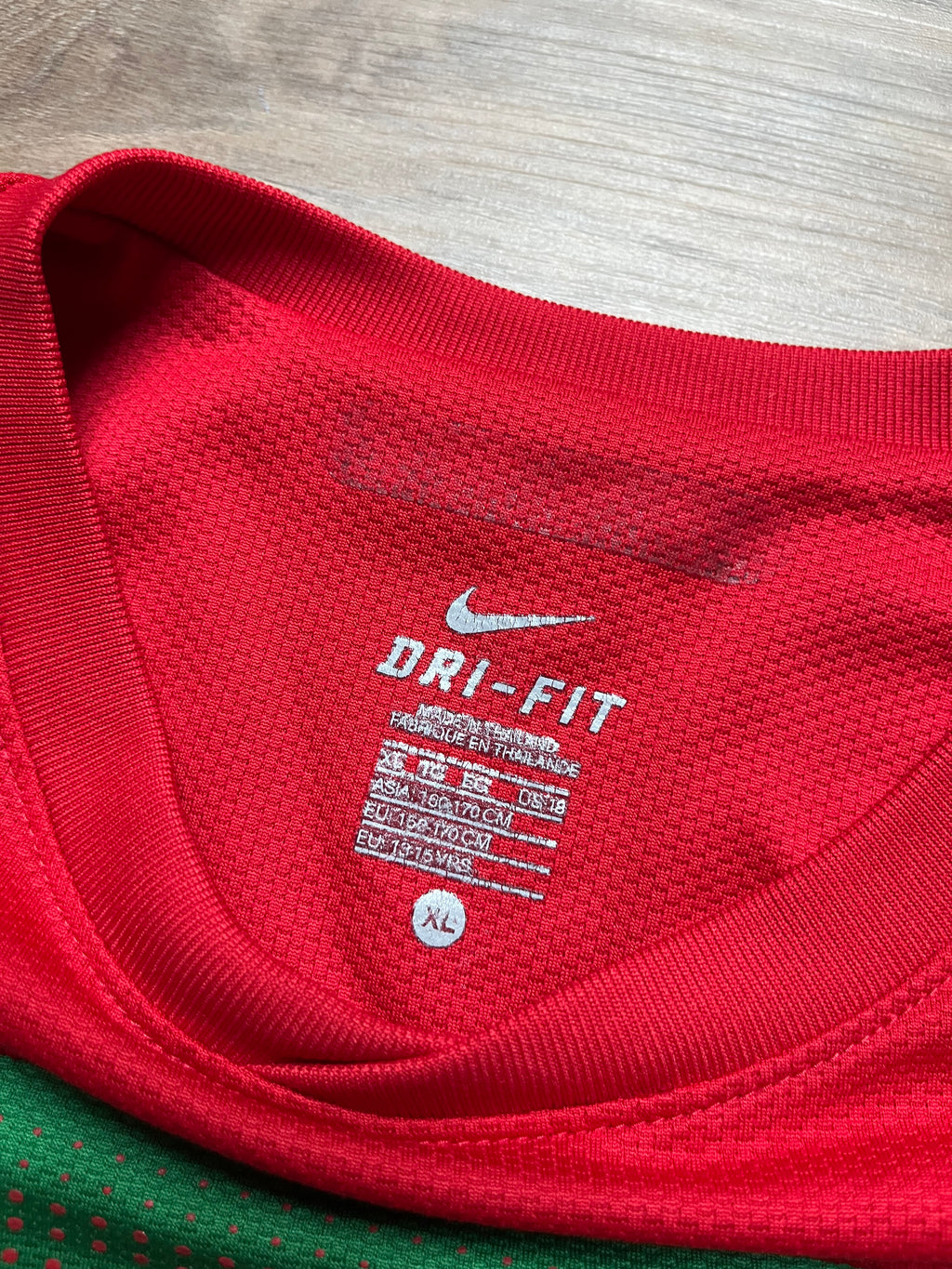 Portugal 2010 Home Jersey - YL/XL