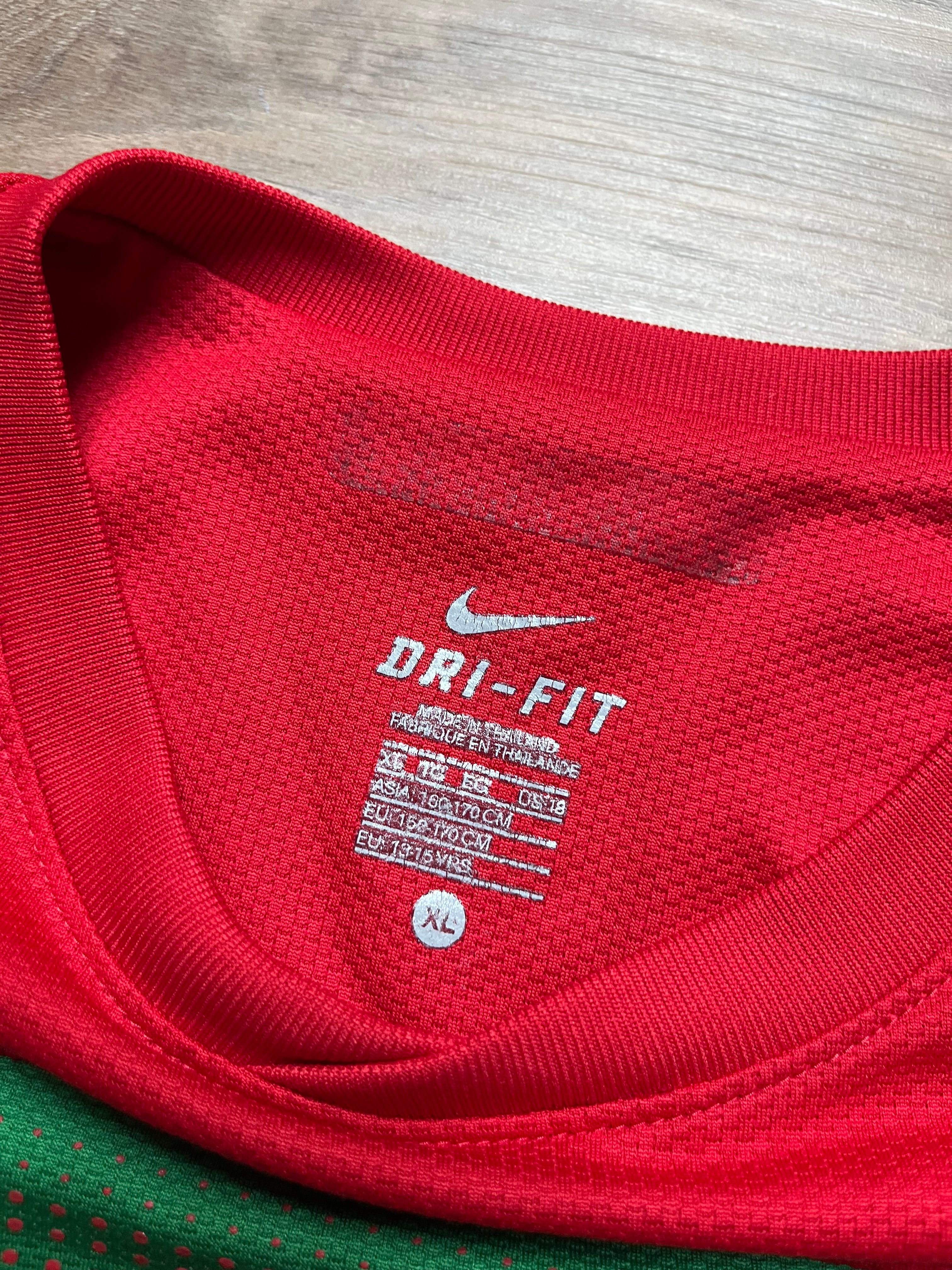 Portugal 2010 Home Jersey - YL/XL