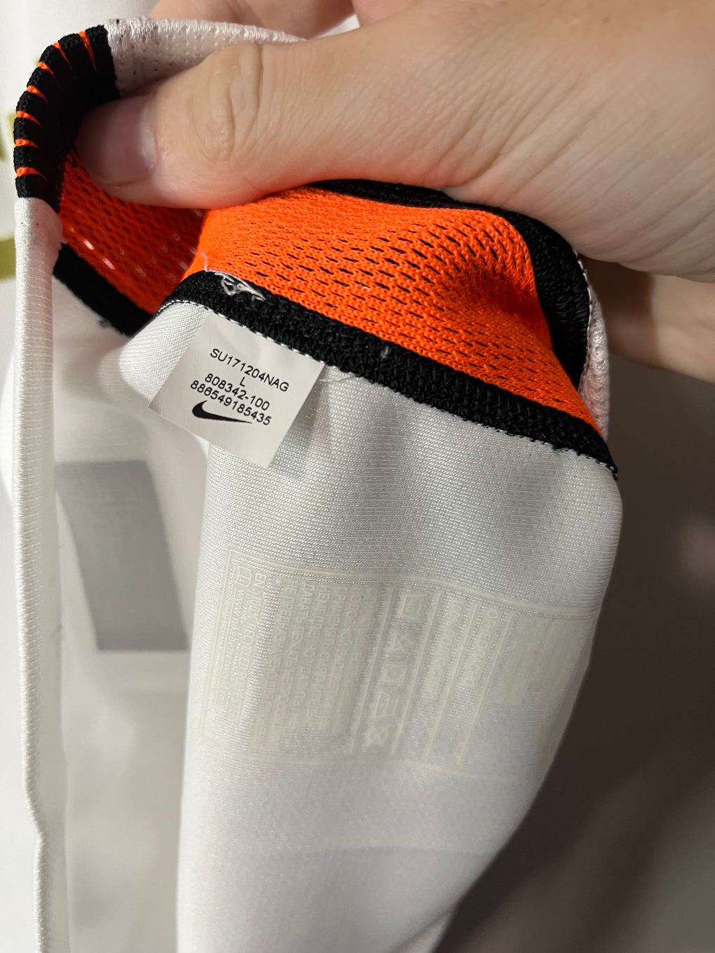 MATCH ISSUED 17/18 Shakhtar Donetsk Zubkov Away Jersey - L