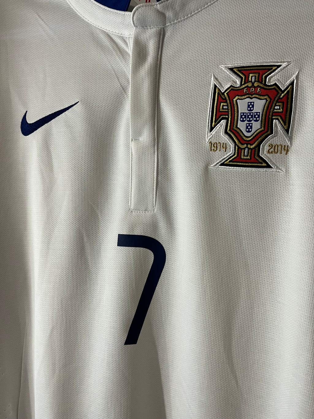 BNWT - Portugal 2014 Away Jersey Ronaldo - L