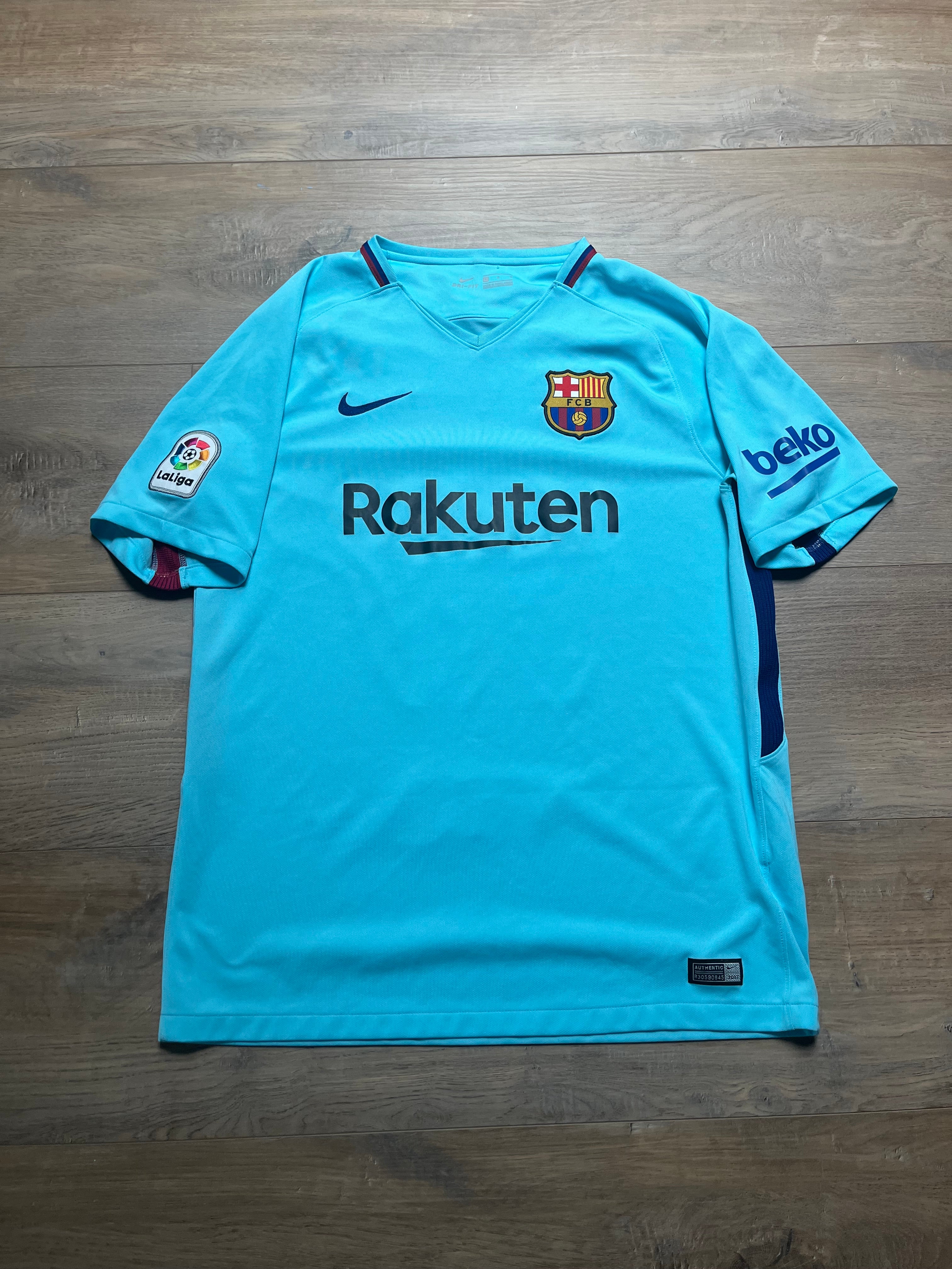 Barcelona 17/18 Away Jersey Neymar Jr. - L