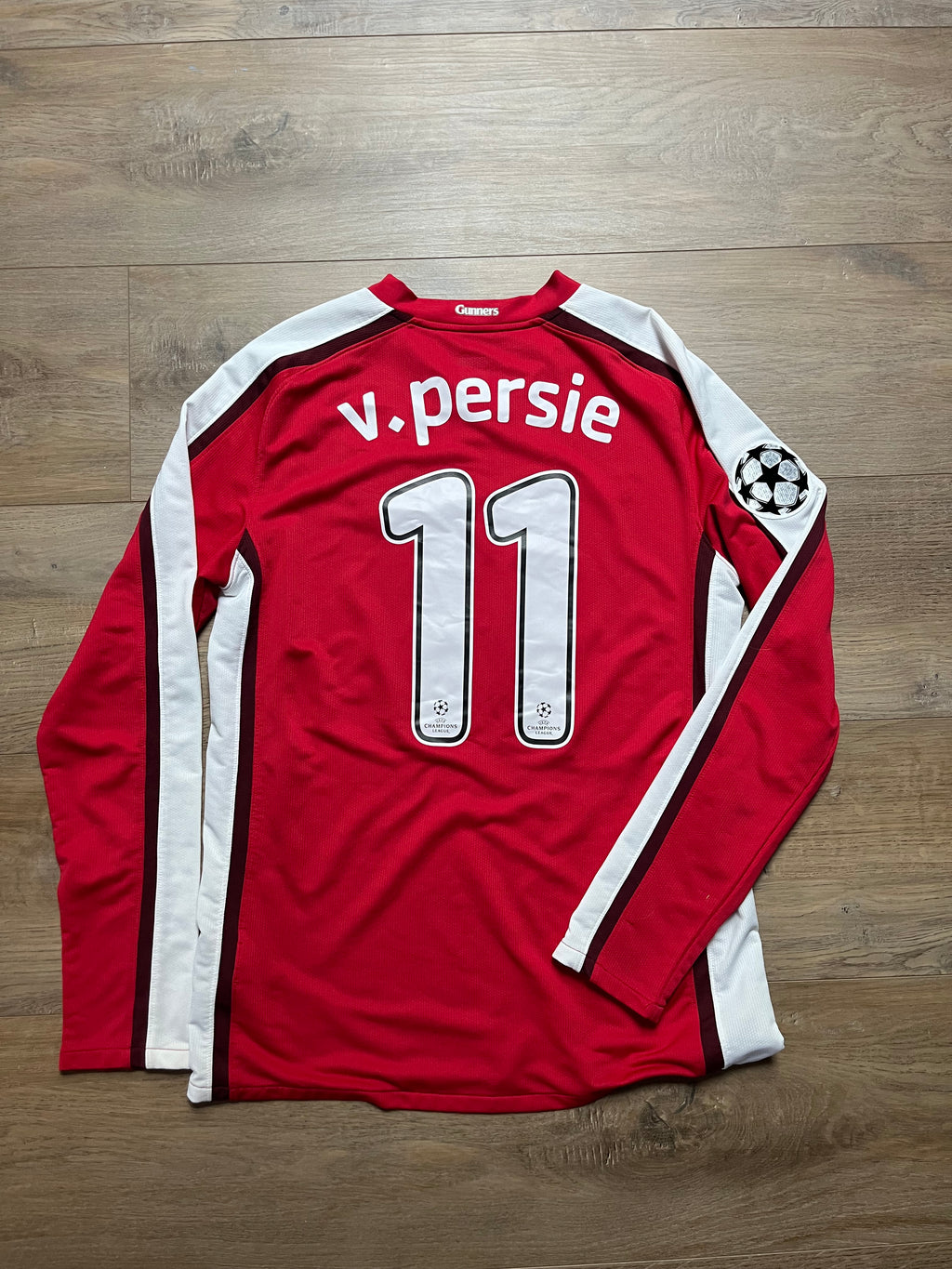 Arsenal 08/09 Home Jersey Van Persie L/S - M