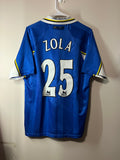 Chelsea 1997/99 Home #25 Zola Jersey - L