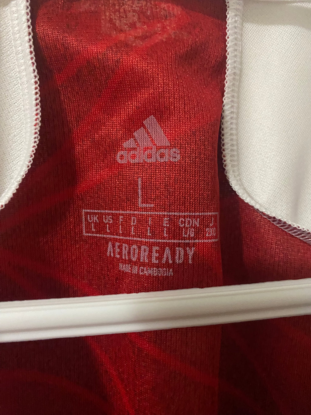 Arsenal 20/21 Home Jersey - L