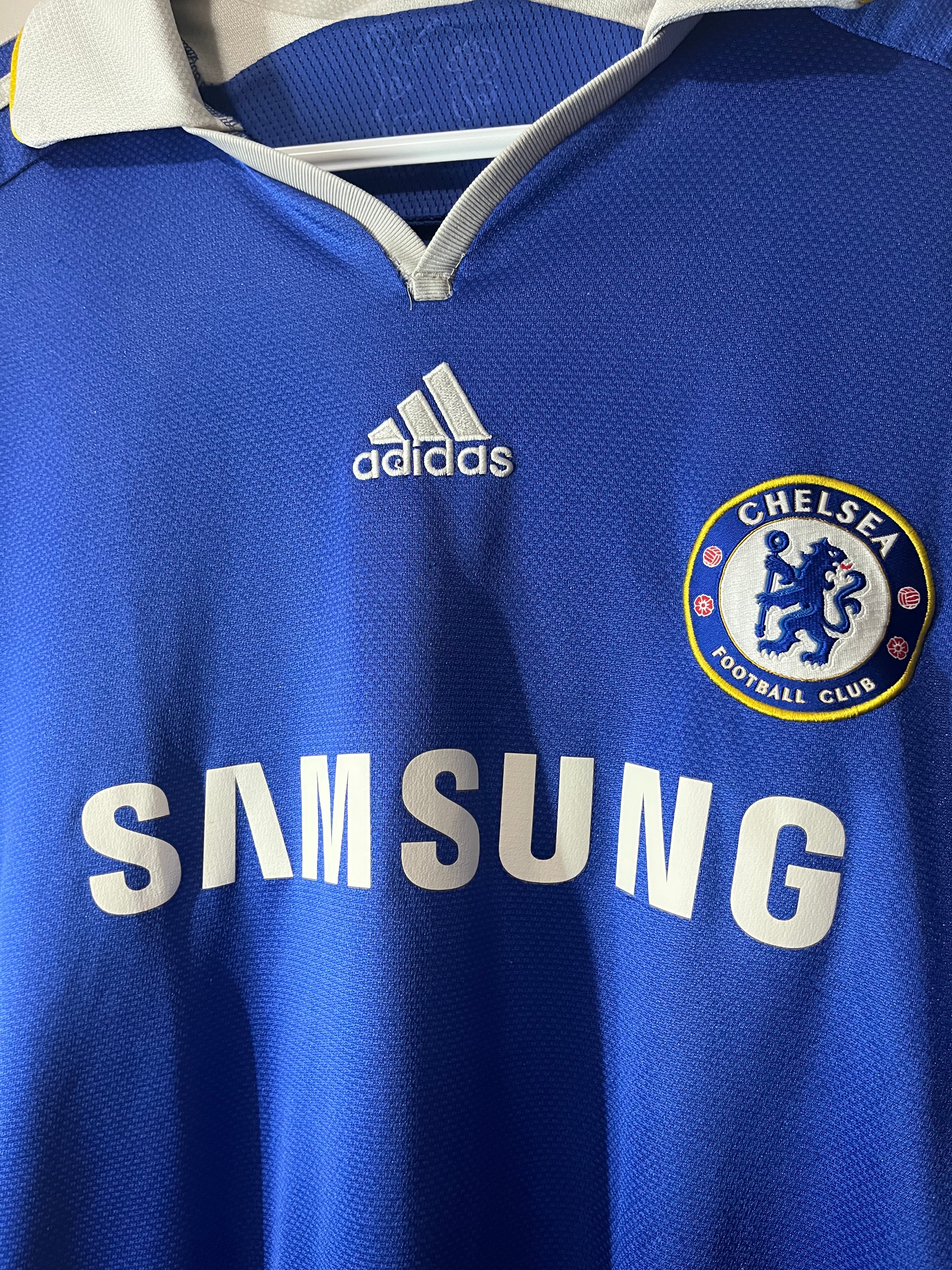 Chelsea 08/09 Home Jersey Essien - L