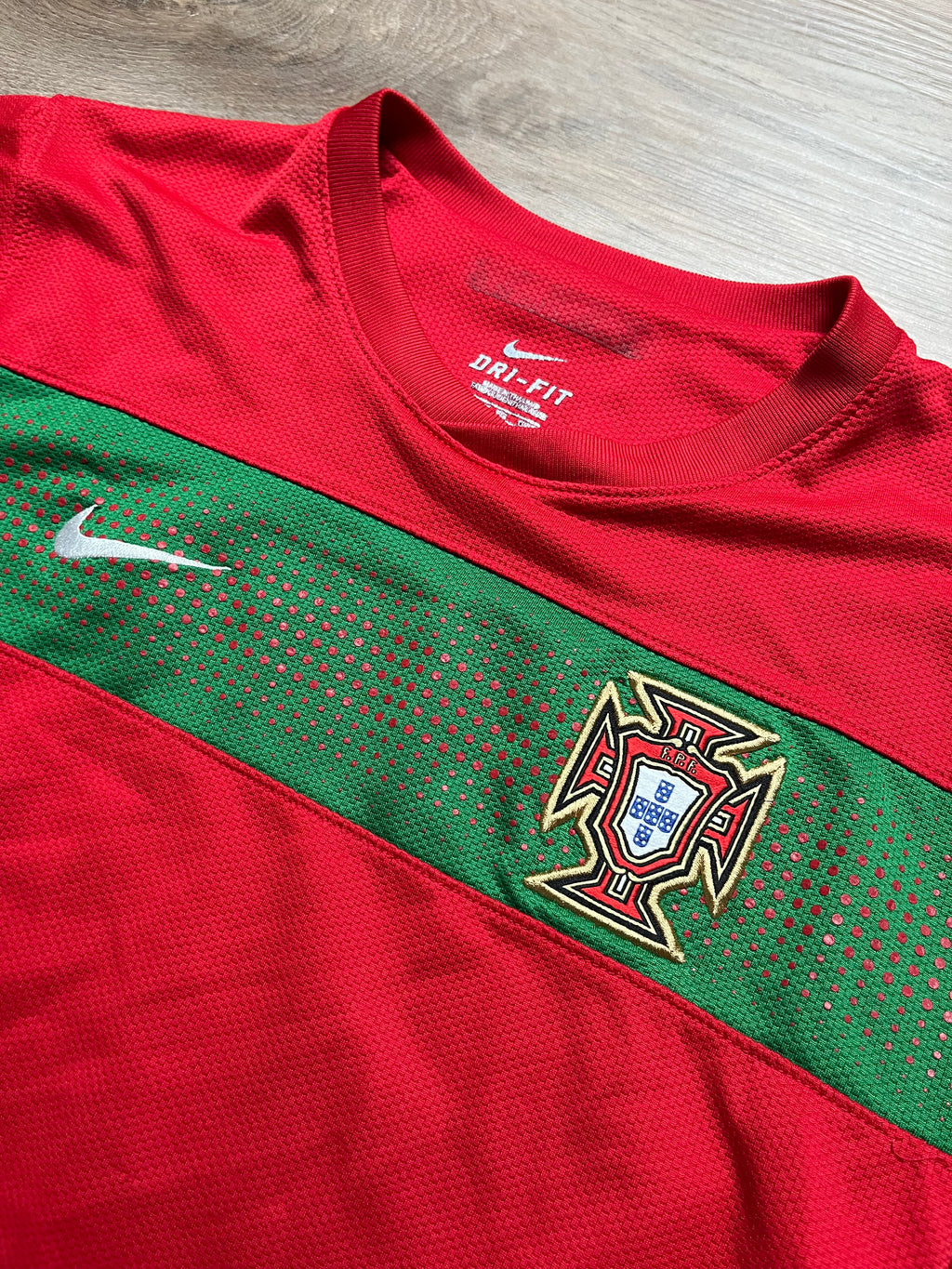 Portugal 2010 Home Jersey - YL/XL