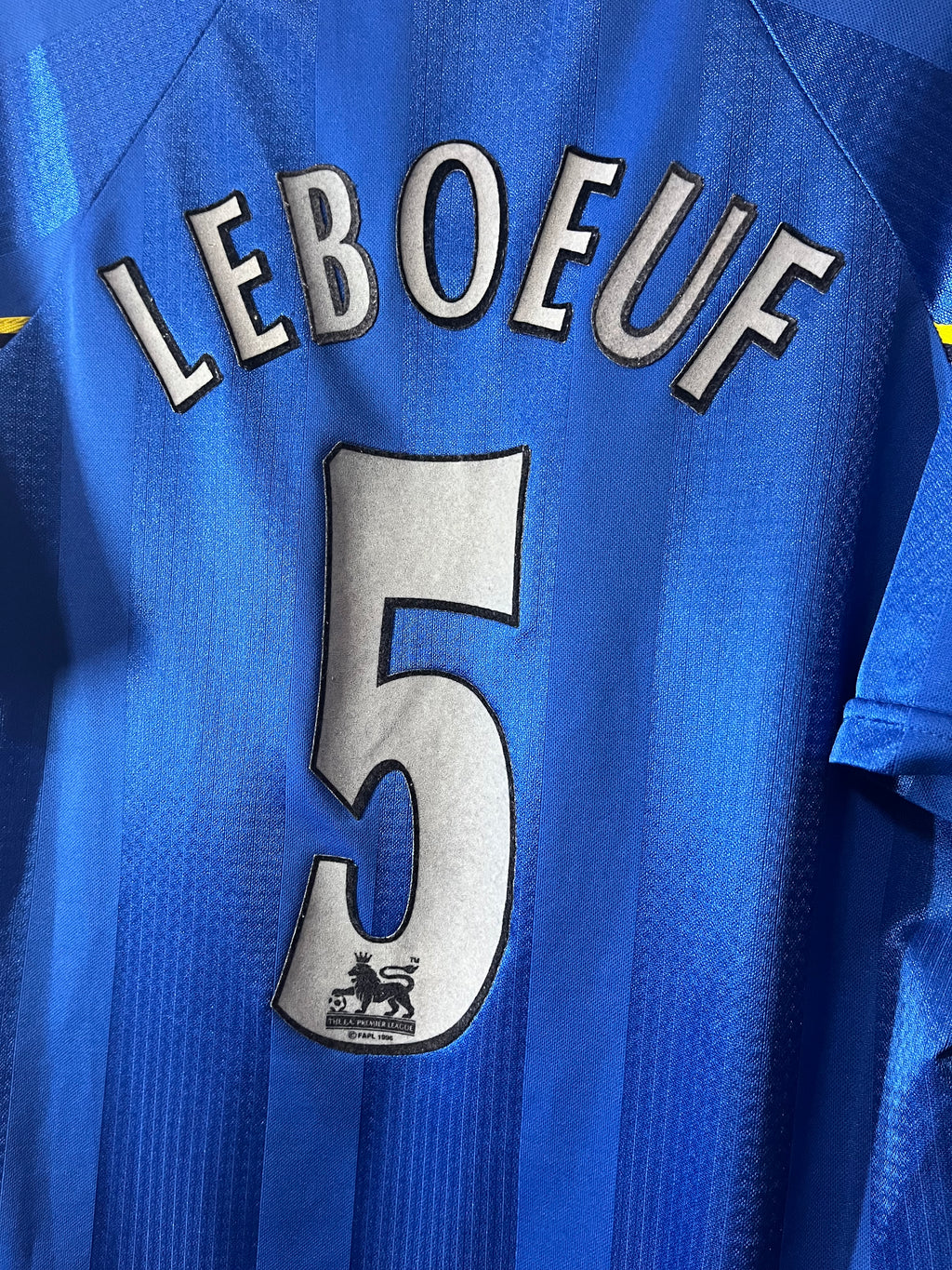Chelsea 97/99 Home Jersey Leboeuf - L