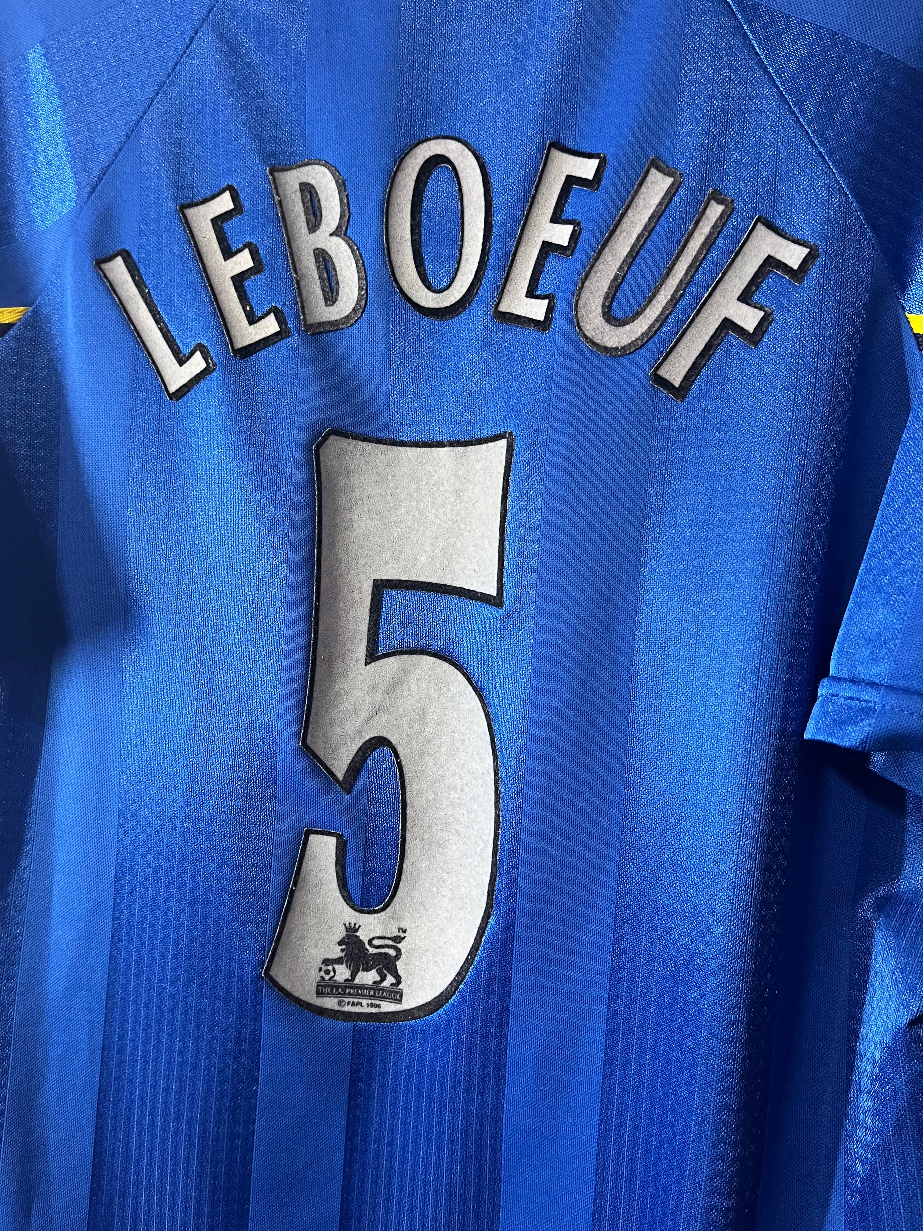 Chelsea 97/99 Home Jersey Leboeuf - L