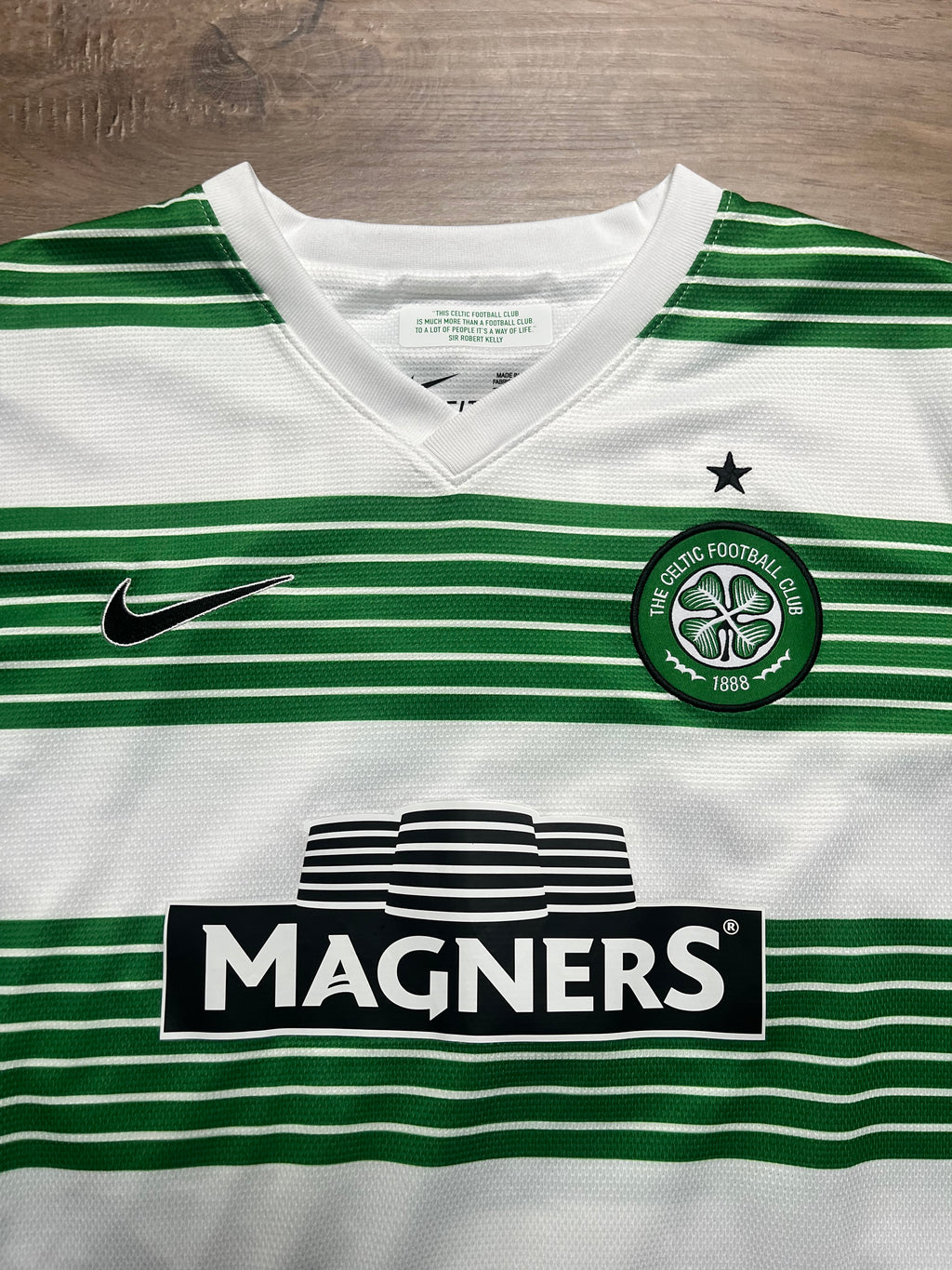Celtic 2013/15 Home Virgil Van Dijk - M