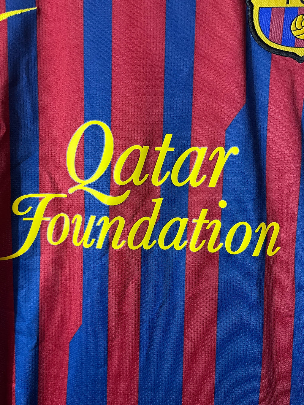 Barcelona 11/12 Home Jersey Messi - XL