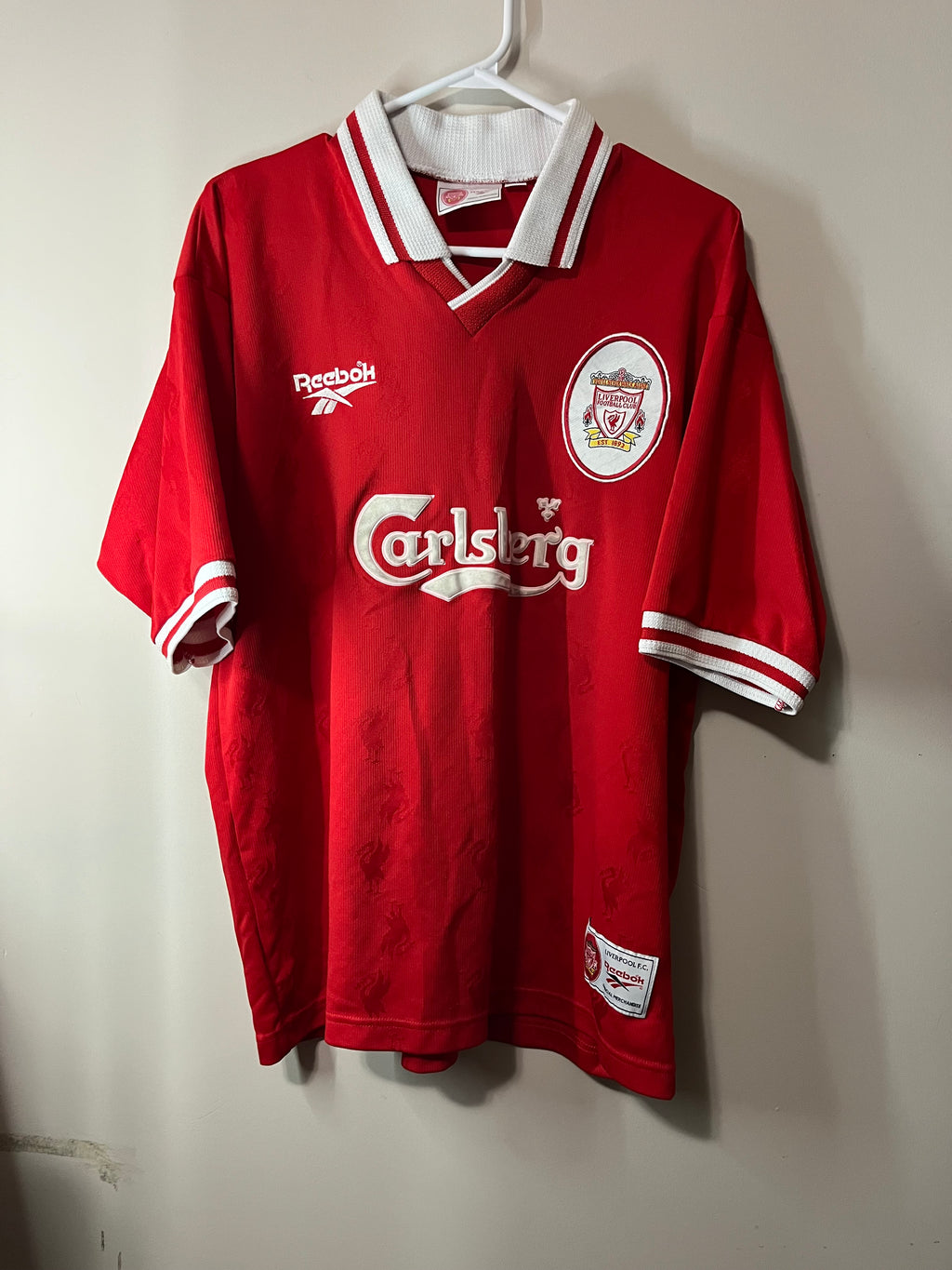 Liverpool 1996/98 Home Jersey L/XL