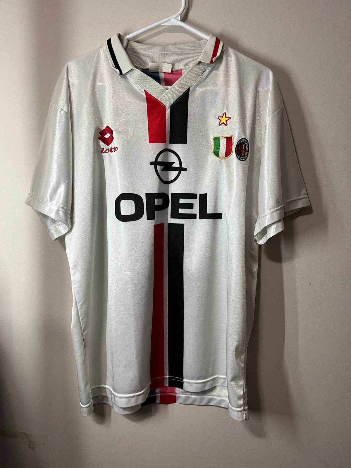 AC Milan 1995/96 Away Jersey - L – Iancredible Kits